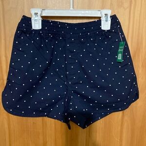 GAP Polka Dot Shorts with Elastic Waistband and Pockets